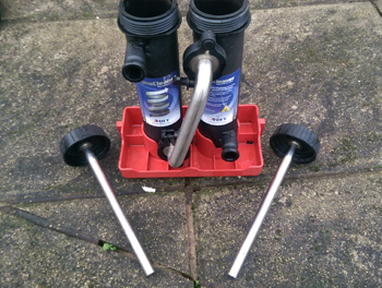 Power Flushing Cleans Central Heating
